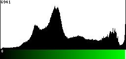 Green Histogram