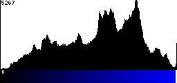 Blue Histogram