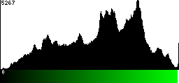 Green Histogram