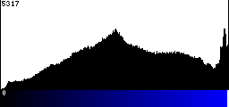 Blue Histogram