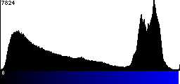 Blue Histogram