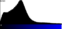 Blue Histogram