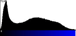 Blue Histogram