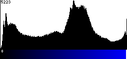 Blue Histogram