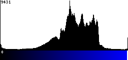 Blue Histogram