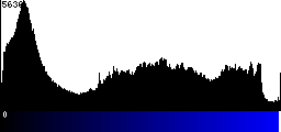 Blue Histogram