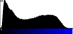 Blue Histogram