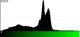 Green Histogram