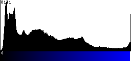Blue Histogram