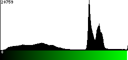 Green Histogram