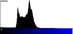Blue Histogram