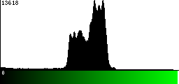 Green Histogram
