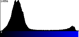 Blue Histogram