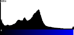 Blue Histogram
