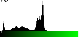 Green Histogram