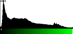 Green Histogram