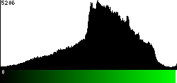 Green Histogram