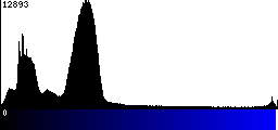Blue Histogram