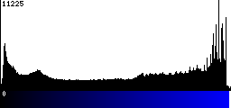 Blue Histogram