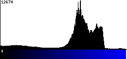Blue Histogram