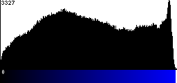 Blue Histogram