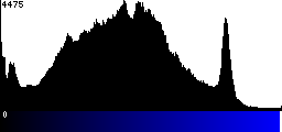 Blue Histogram