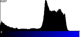 Blue Histogram