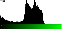 Green Histogram