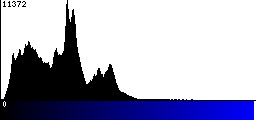 Blue Histogram