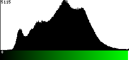 Green Histogram