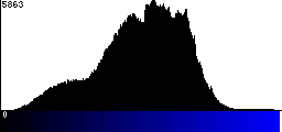 Blue Histogram