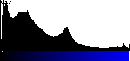 Blue Histogram