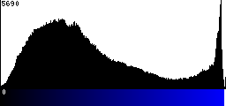 Blue Histogram