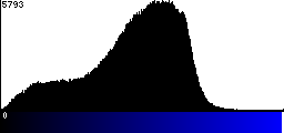 Blue Histogram