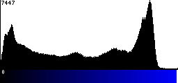 Blue Histogram