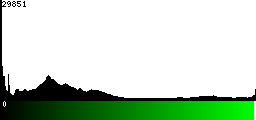 Green Histogram