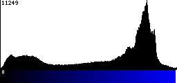Blue Histogram