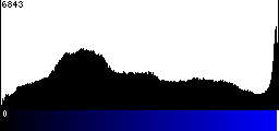 Blue Histogram