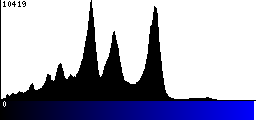 Blue Histogram