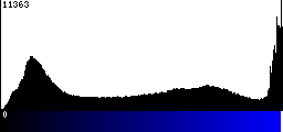 Blue Histogram