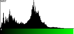 Green Histogram