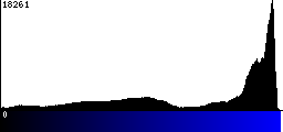 Blue Histogram