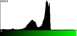 Green Histogram