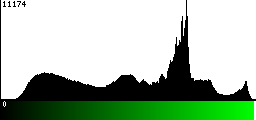 Green Histogram