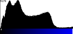 Blue Histogram