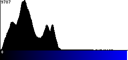 Blue Histogram