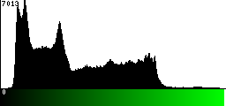 Green Histogram