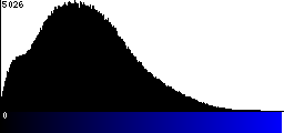 Blue Histogram