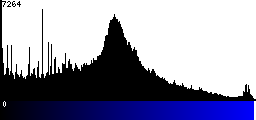 Blue Histogram