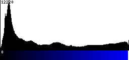 Blue Histogram